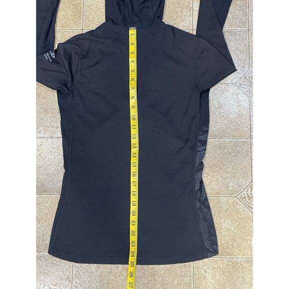 Icebreaker Simon Beck Merino BodyFit 200 Oasis Long Sleeve Hoodie Size Medium - Picture 6 of 11